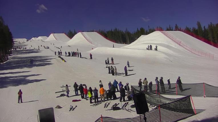 Webcam Copper Mountain: Woodward terrain park