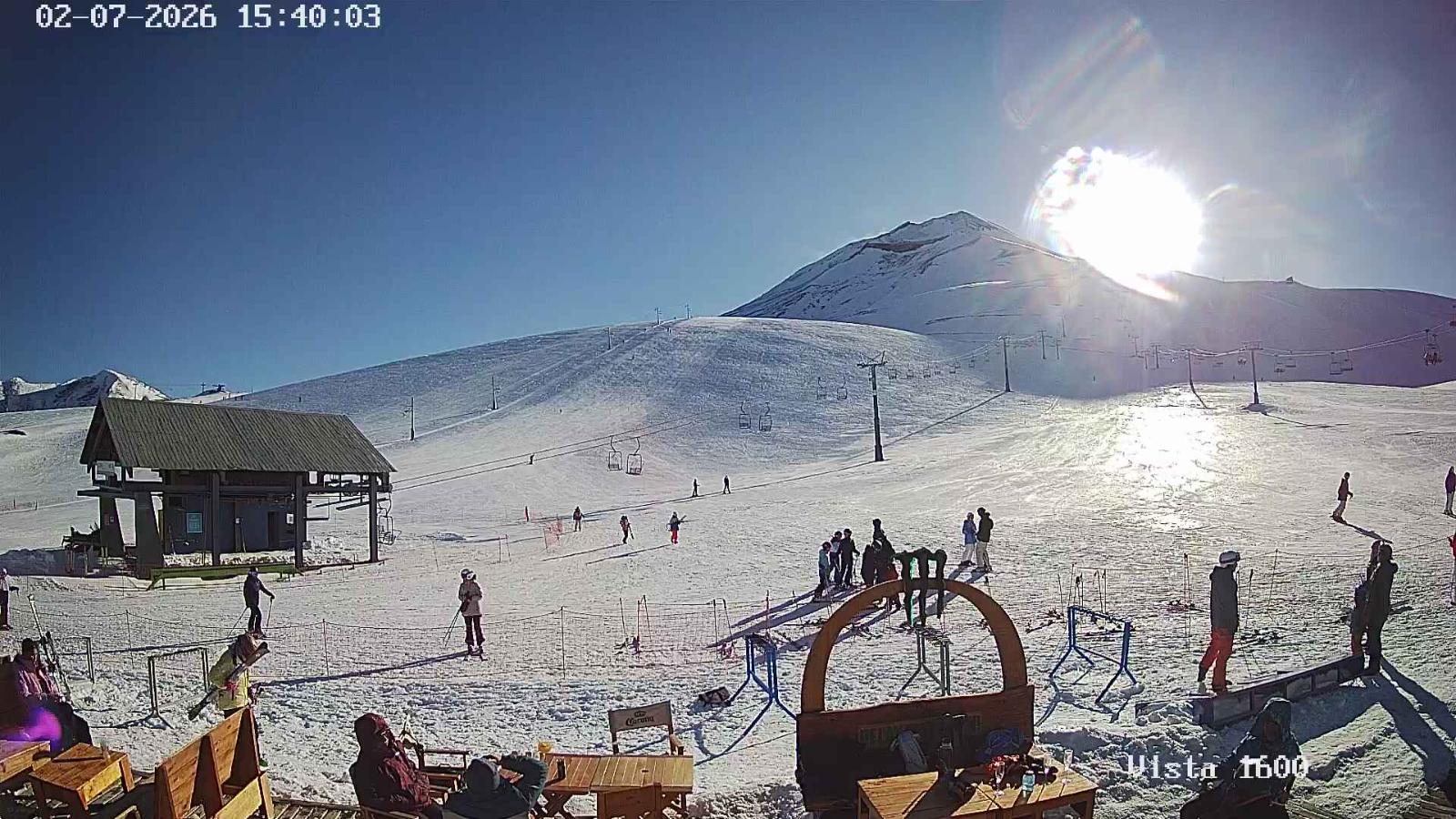 Webcam Corralco: Cumbre