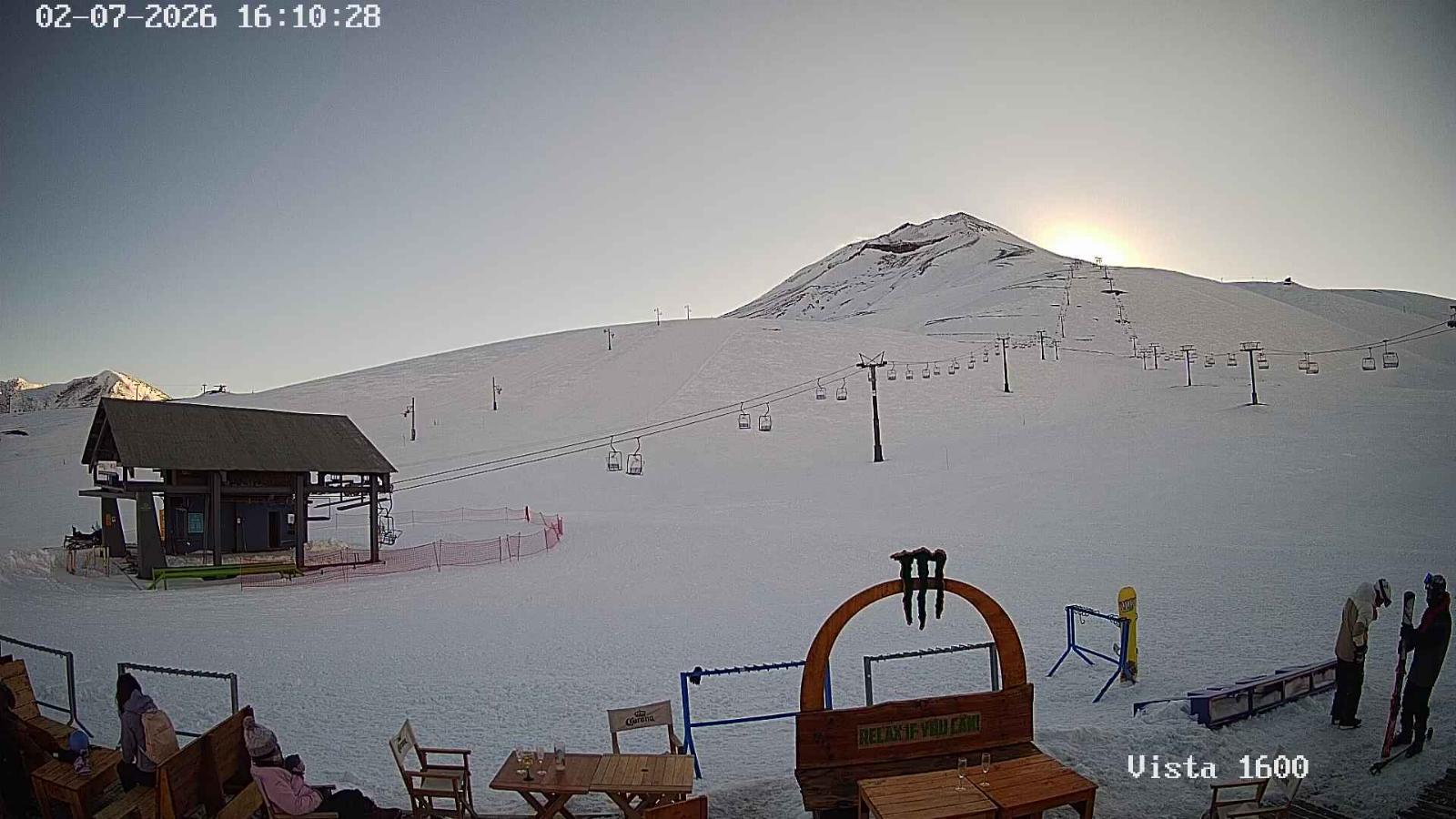 Webcam Corralco: Cumbre