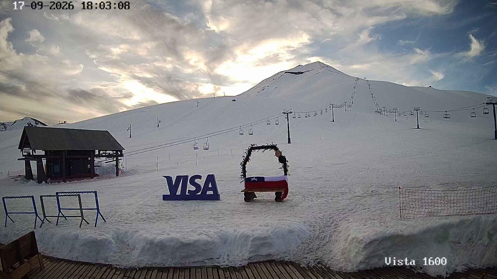 Webcam Corralco: Cumbre