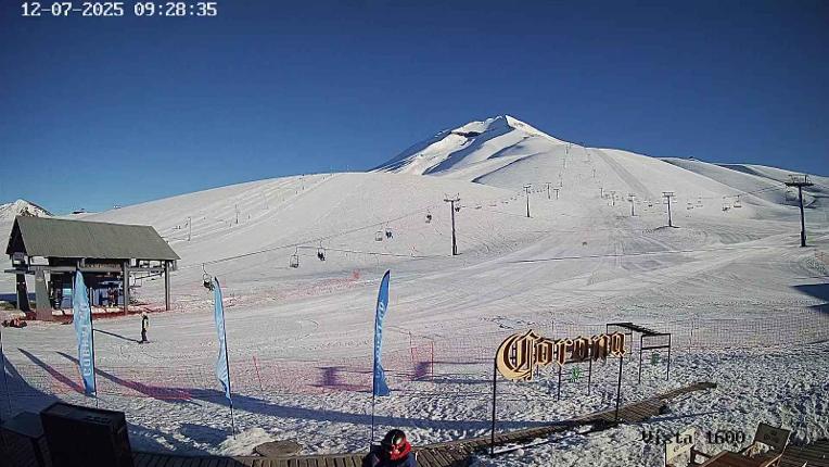 Webcam Corralco: Cumbre