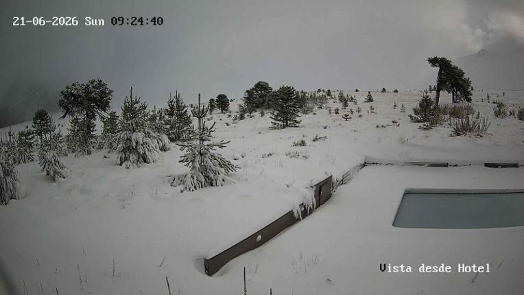 Webcam Corralco: Vista Hotel