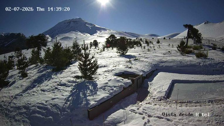 Webcam Corralco: Vista Hotel