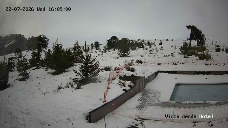 Webcam Corralco: Vista Hotel