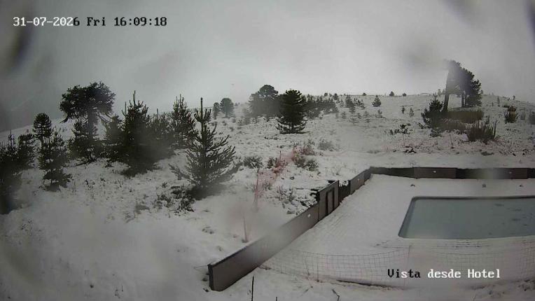 Webcam Corralco: Vista Hotel