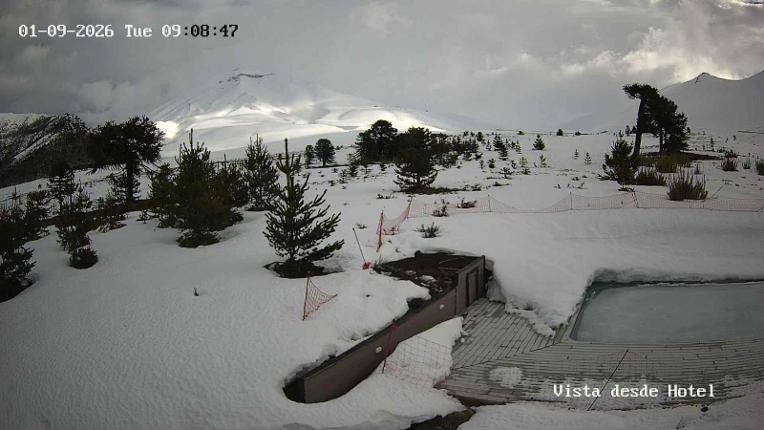 Webcam Corralco: Vista Hotel