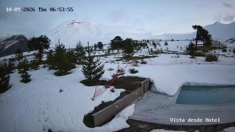 Webcam Corralco: Vista Hotel