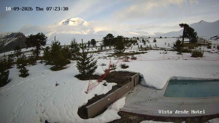 Webcam Corralco: Vista Hotel