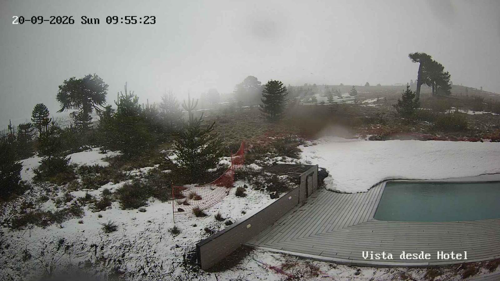 Webcam Corralco: Vista Hotel