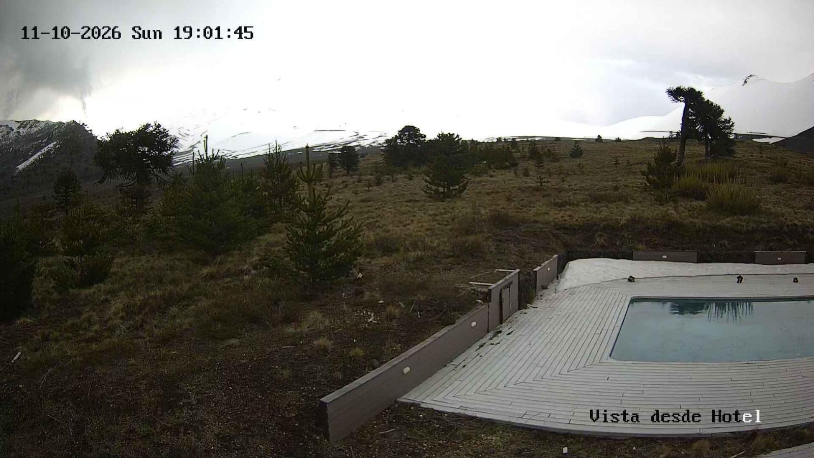 Webcam Corralco: Vista Hotel