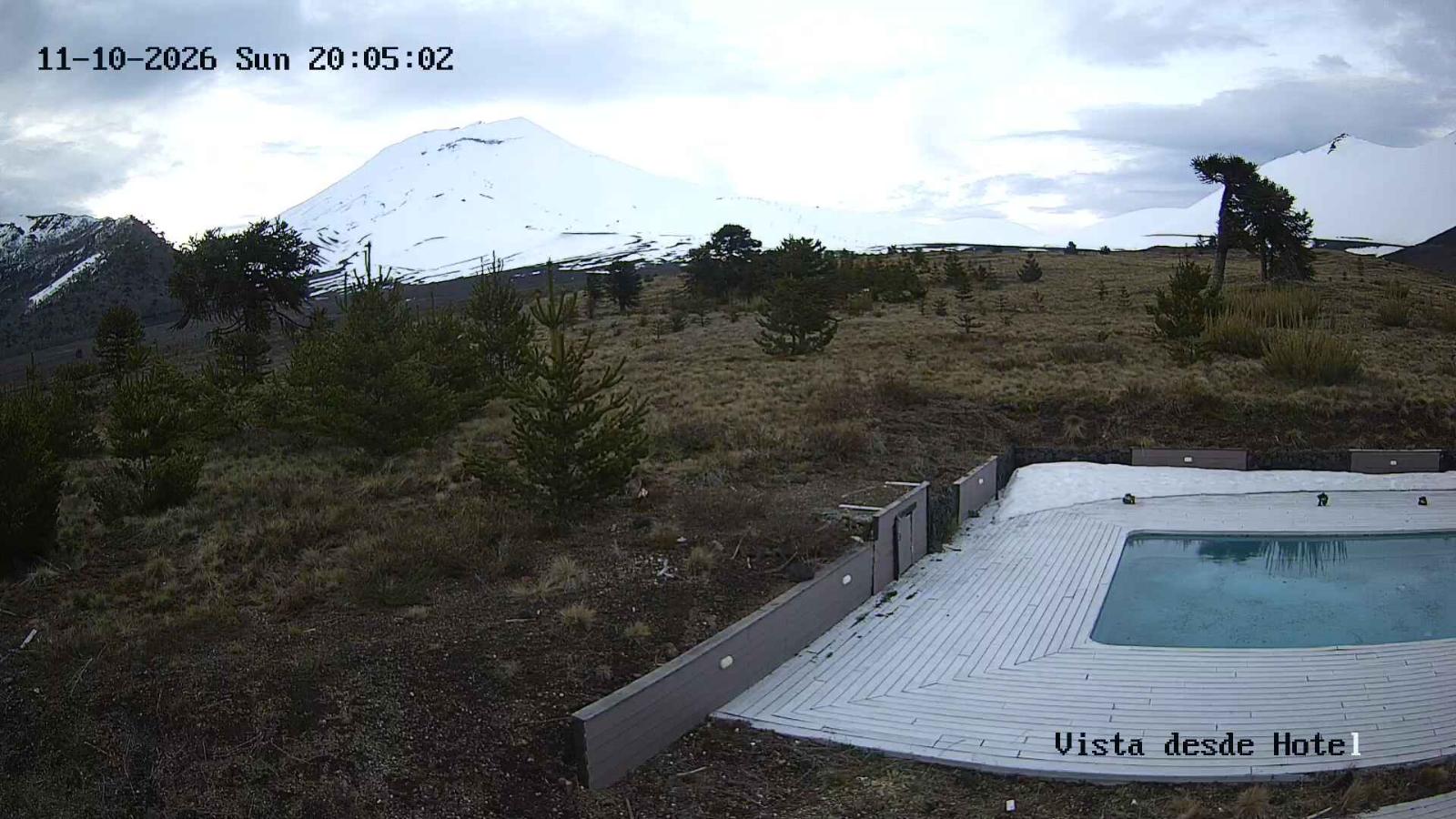 Webcam Corralco: Vista Hotel