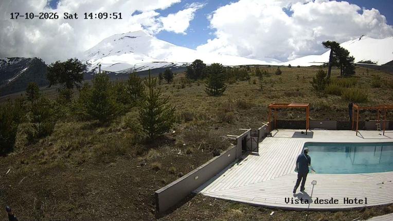 Webcam Corralco: Vista Hotel