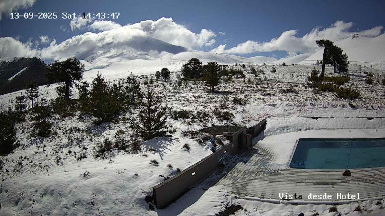 Webcam Corralco: Vista Hotel