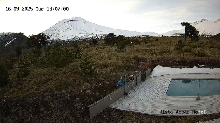 Webcam Corralco: Vista Hotel