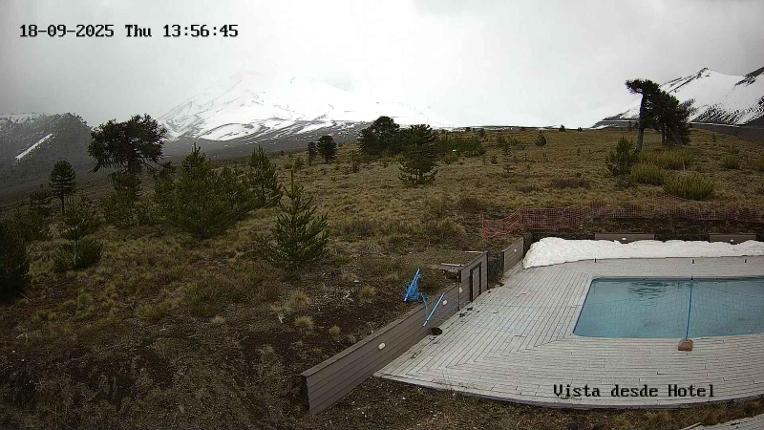 Webcam Corralco: Vista Hotel