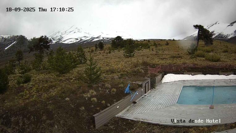 Webcam Corralco: Vista Hotel