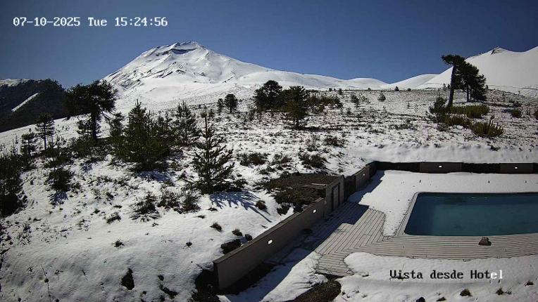 Webcam Corralco: Vista Hotel