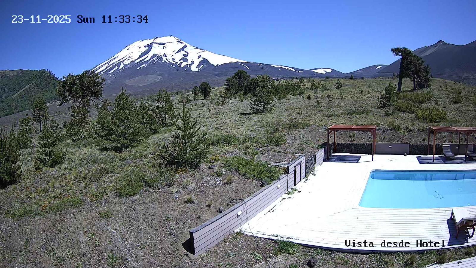 Webcam Corralco: Vista Hotel