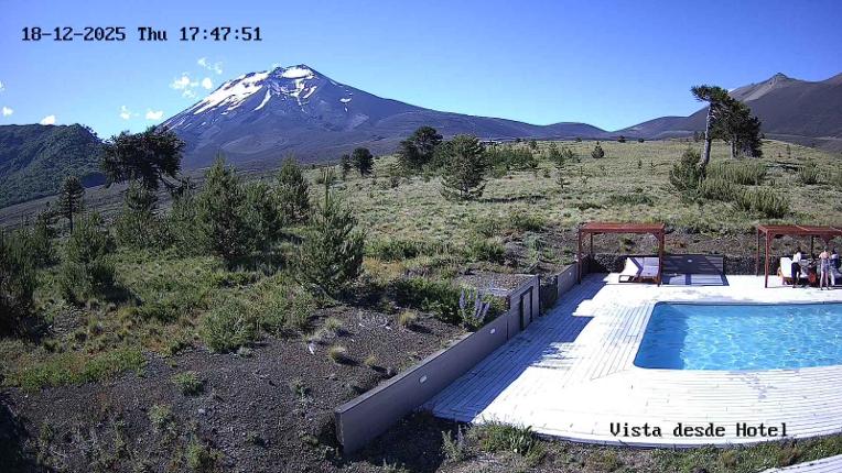 Webcam Corralco: Vista Hotel