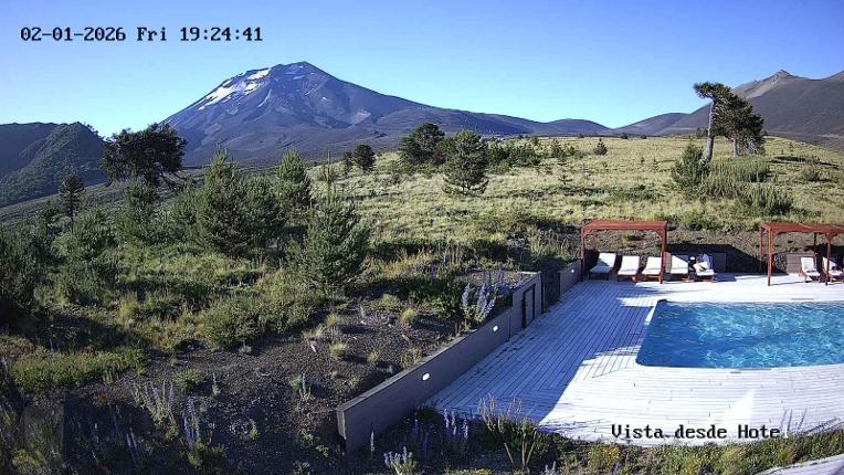 Webcam Corralco: Vista Hotel