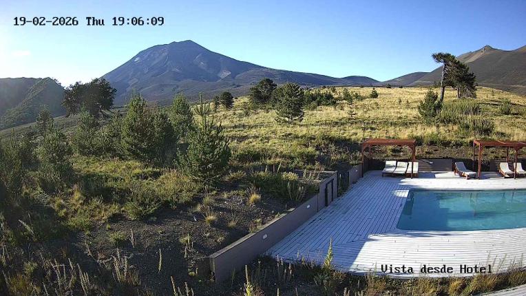 Webcam Corralco: Vista Hotel