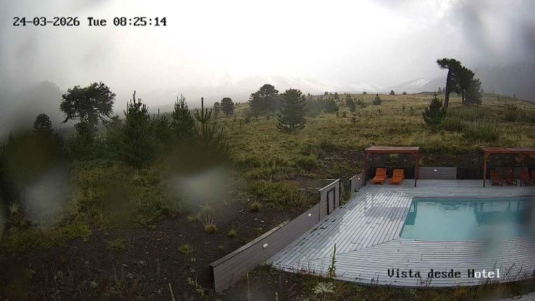Webcam Corralco: Vista Hotel