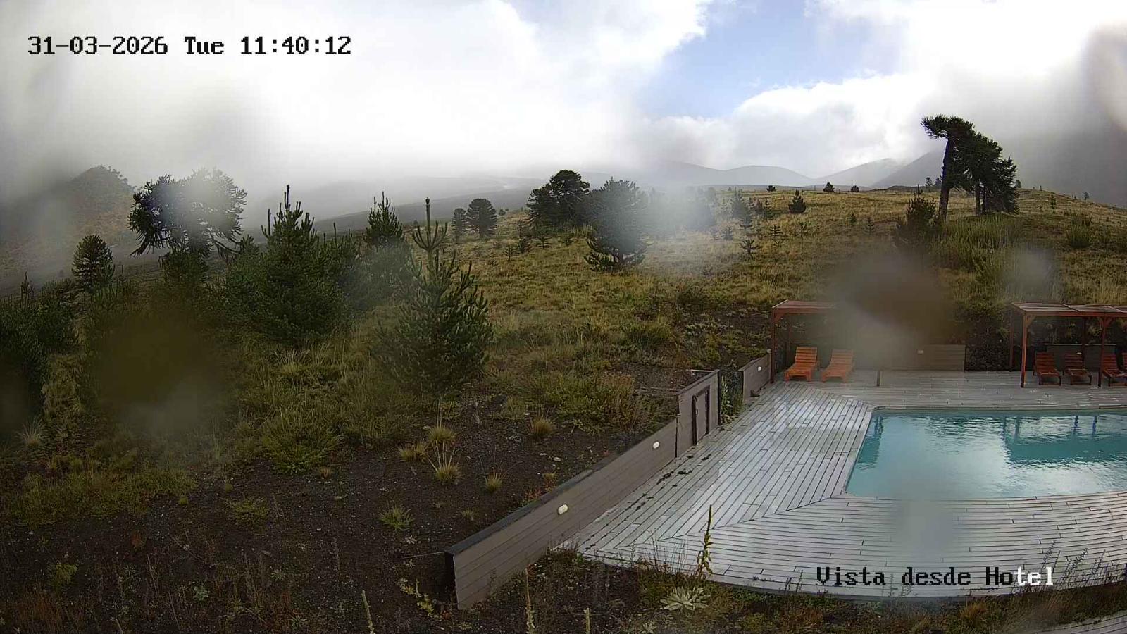 Webcam Corralco: Vista Hotel