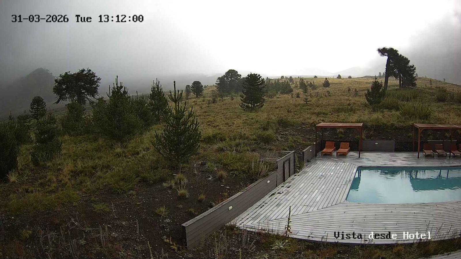 Webcam Corralco: Vista Hotel