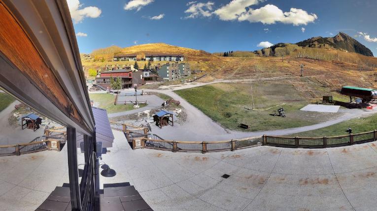 Webcam Crested Butte: Base area
