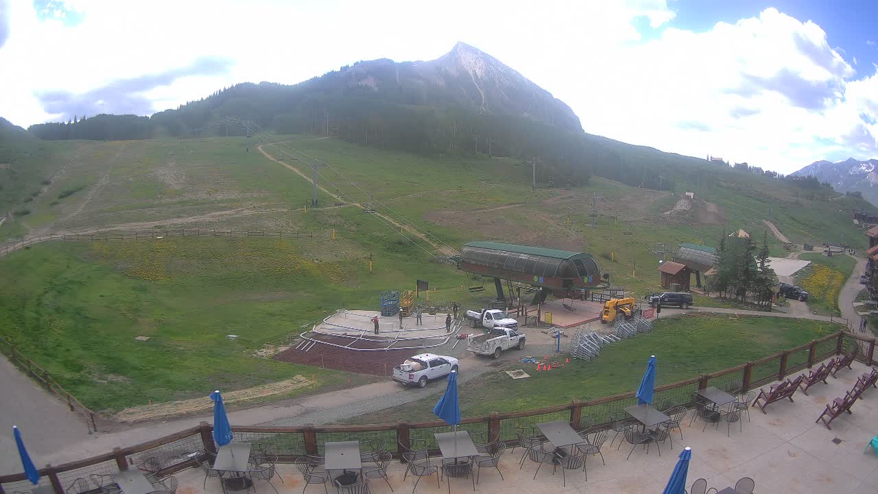 Webcam Crested Butte: Base area