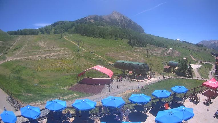 Webcam Crested Butte: Base area