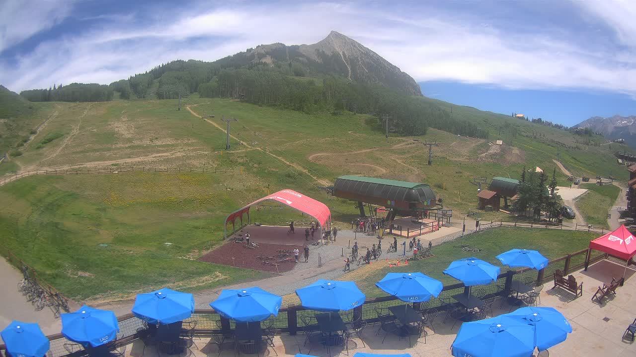 Webcam Crested Butte: Base area