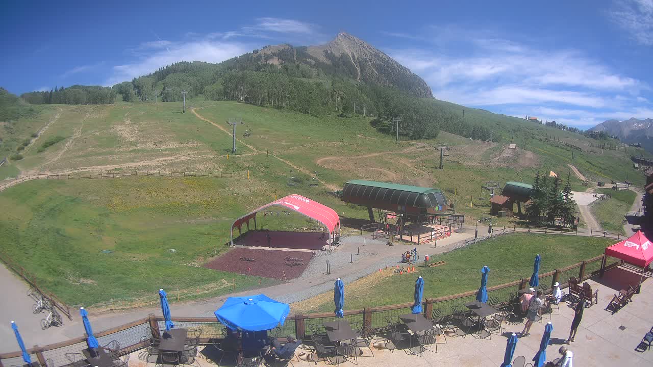 Webcam Crested Butte: Base area