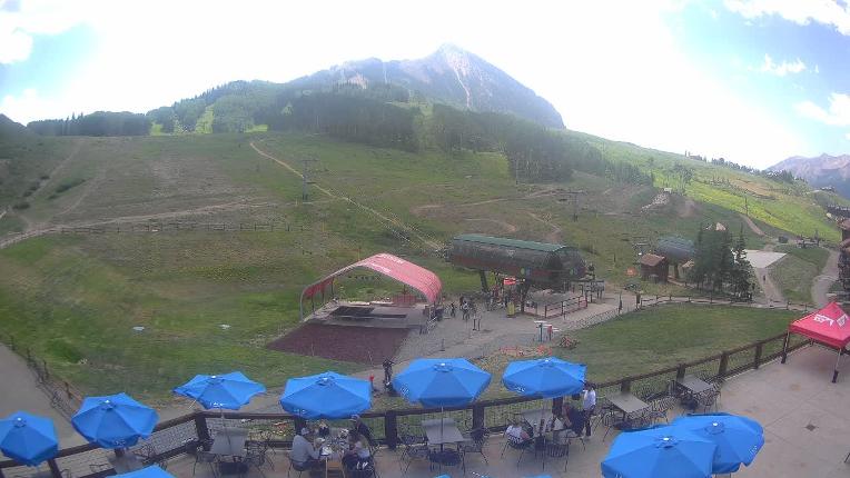Webcam Crested Butte: Base area