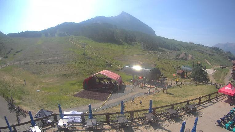 Webcam Crested Butte: Base area