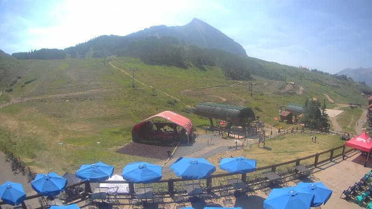 Webcam Crested Butte: Base area
