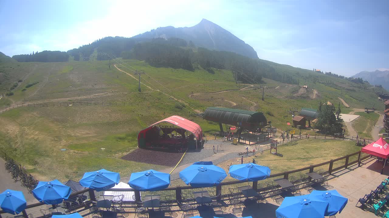 Webcam Crested Butte: Base area