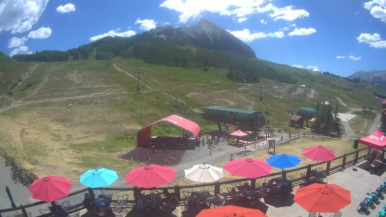 Webcam Crested Butte: Base area