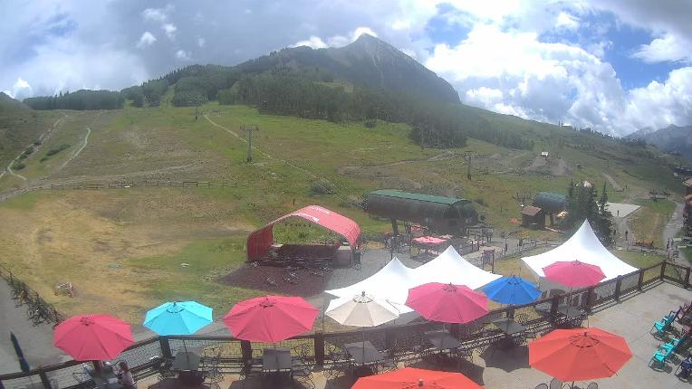 Webcam Crested Butte: Base area