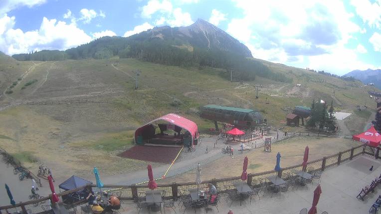 Webcam Crested Butte: Base area