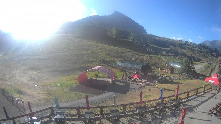 Webcam Crested Butte: Base area