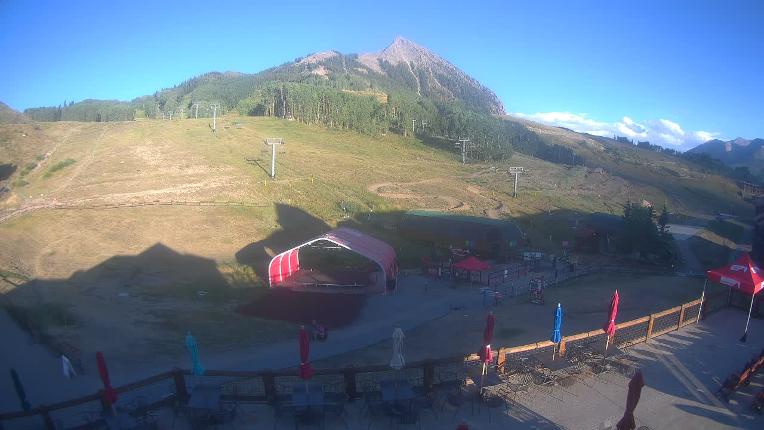Webcam Crested Butte: Base area