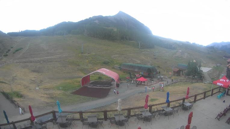 Webcam Crested Butte: Base area