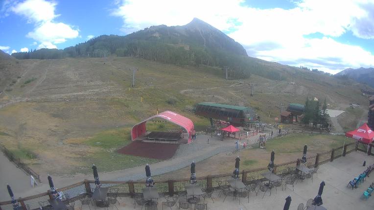 Webcam Crested Butte: Base area