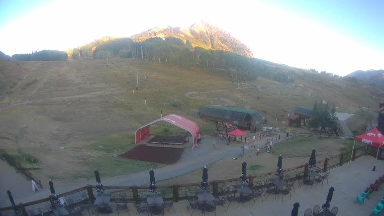Webcam Crested Butte: Base area
