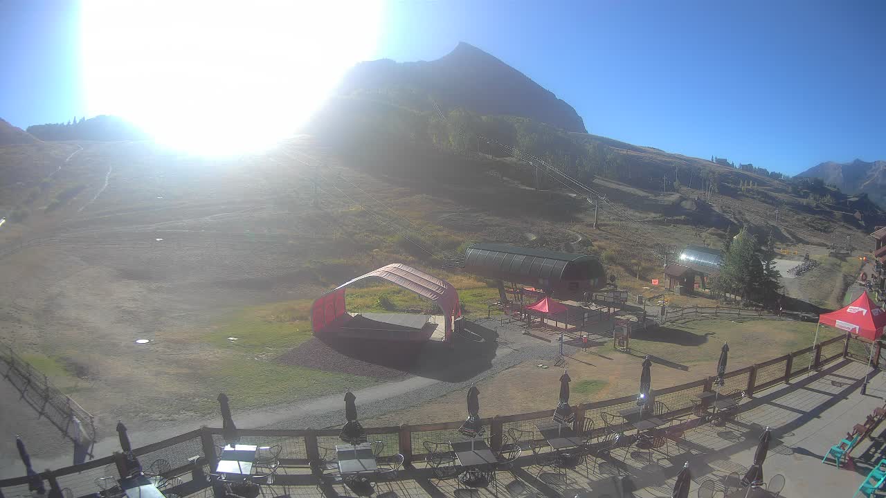 Webcam Crested Butte: Base area