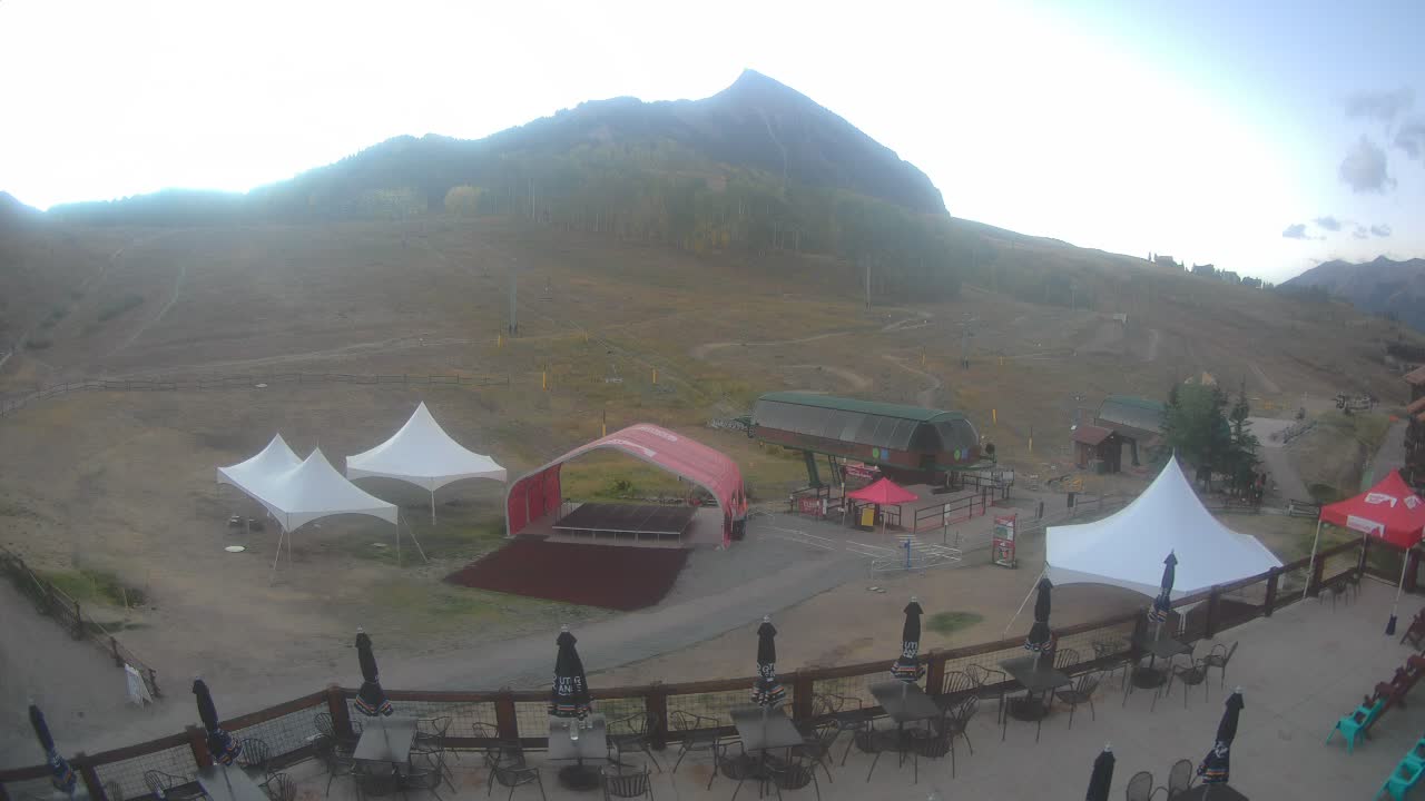 Webcam Crested Butte: Base area