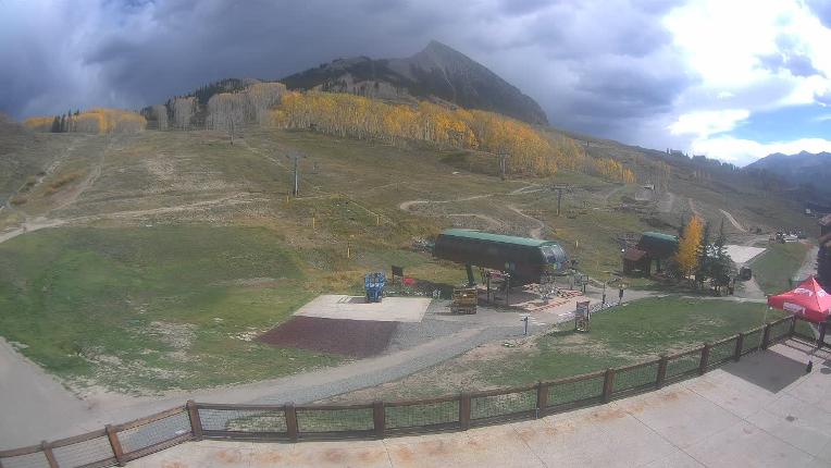 Webcam Crested Butte: Base area