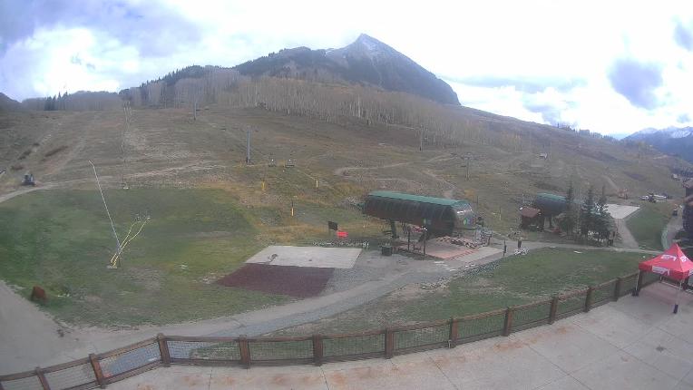 Webcam Crested Butte: Base area