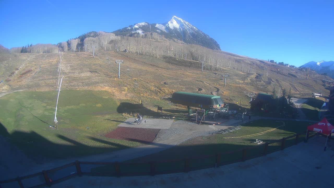 Webcam Crested Butte: Base area